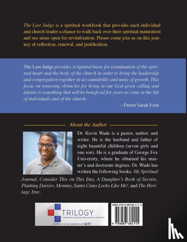 Wade, Kevin A. - The Last Judge