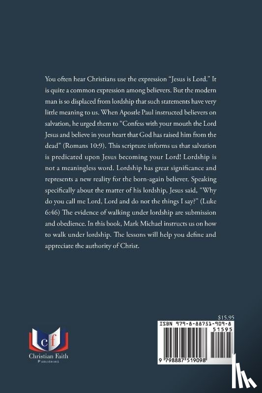 Michael, Mark D. - The Lordship of Christ