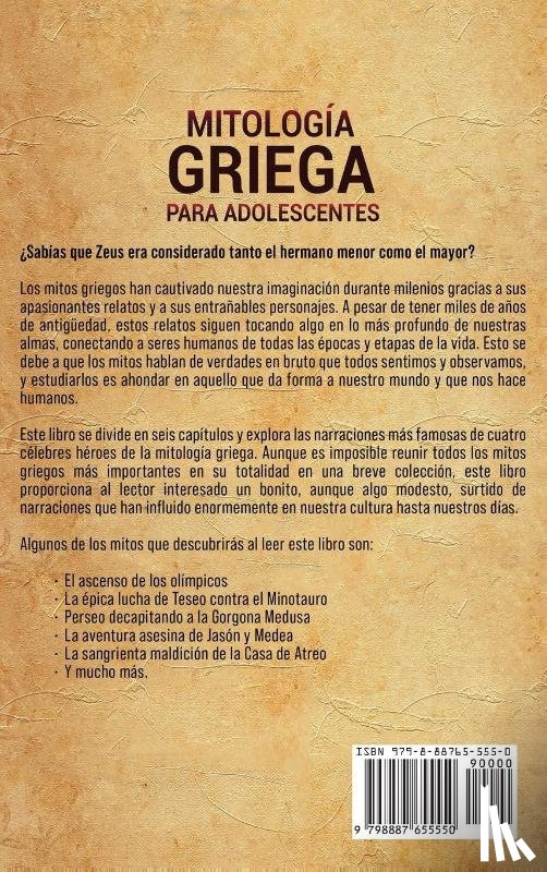 Wellman, Billy - Mitología griega para adolescentes