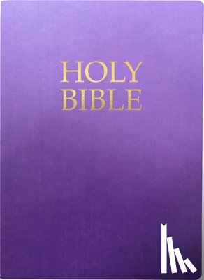 Whitaker House - Kjver Holy Bible, Large Print, Royal Purple Ultrasoft: (King James Version Easy Read, Red Letter)