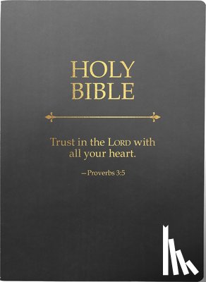 Whitaker House - Kjver Holy Bible, Trust in the Lord Life Verse Edition, Large Print, Black Ultrasoft: (King James Version Easy Read, Red Letter, Proverbs 3:5)