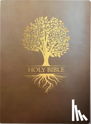 Whitaker House - KJV Family Legacy Holy Bible, Large Print, Coffee Ultrasoft: (Red Letter, Brown, 1611 Version)