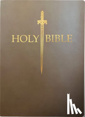 Whitaker House - KJV Sword Bible, Large Print, Coffee Ultrasoft: (Red Letter, Brown, 1611 Version)
