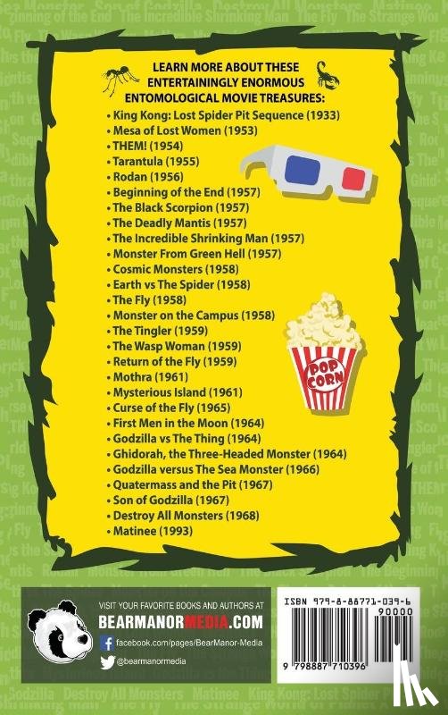 Bailey, Mark - Giant Bug Cinema - A Monster Kid's Guide (hardback)