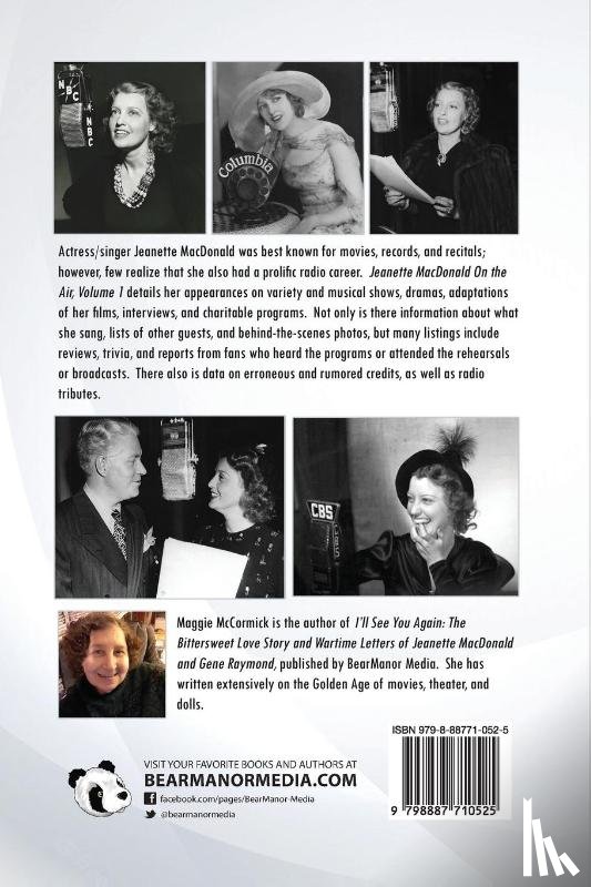 McCormick, Maggie - Jeanette MacDonald On the Air, Volume 1