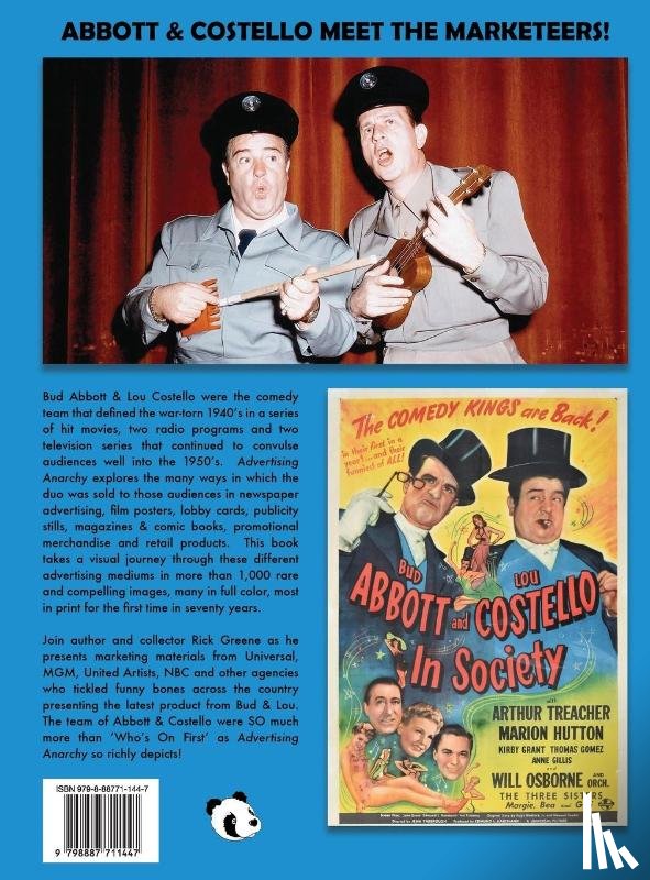 Greene, Richard S. - Advertising Anarchy! Selling Bud Abbott & Lou Costello To War-Torn America