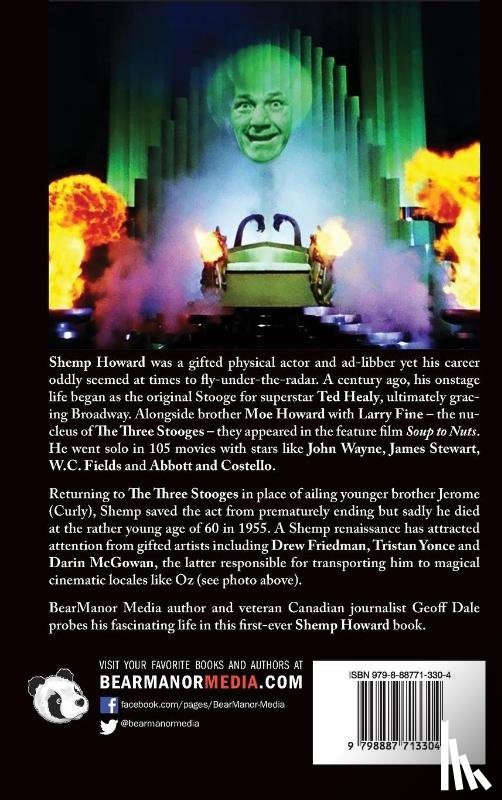 Dale, Geoff, Greenbaum, Geri Howard - Much More Than A Stooge (hardback)