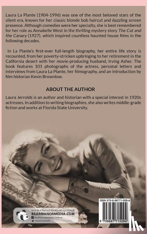 Jerrolds, Laura - Laura La Plante (hardback)