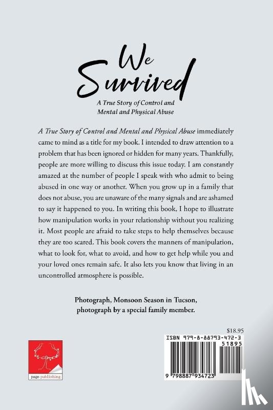 Buehring, Sandra L - We Survived