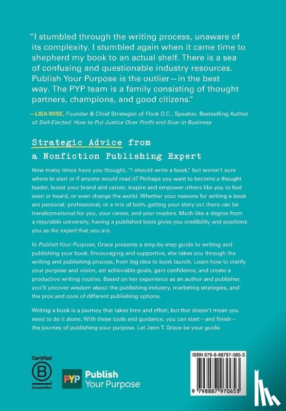 Grace, Jenn T. - Grace, J: Publish Your Purpose