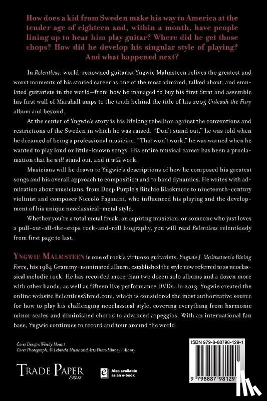 Malmsteen, Yngwie J - Malmsteen, Y: Relentless