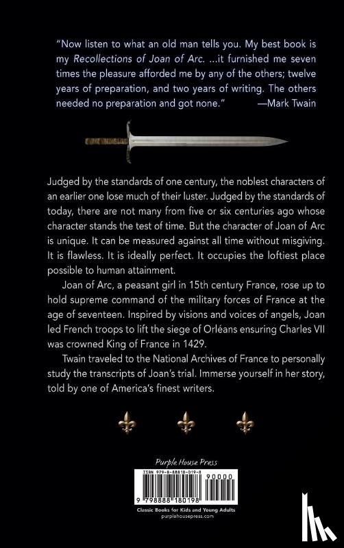 Twain, Mark - Personal Recollections of Joan of Arc