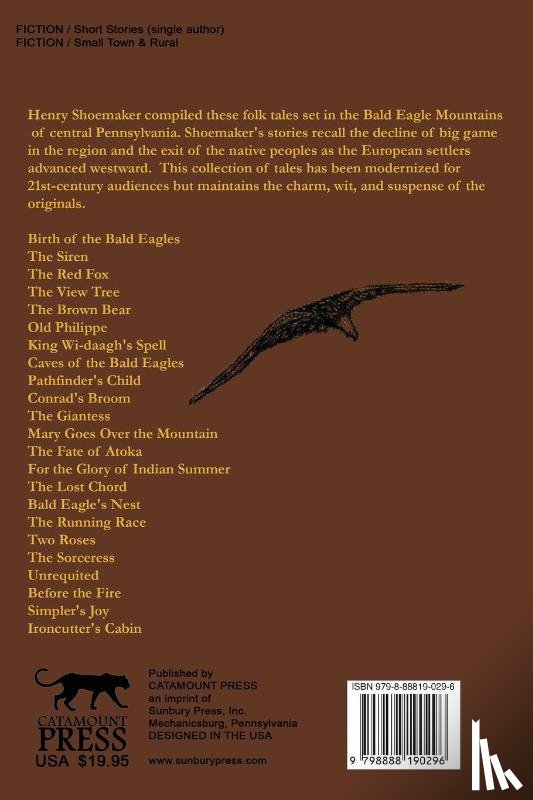 Shoemaker, Henry W - Tales of the Bald Eagle Mountains