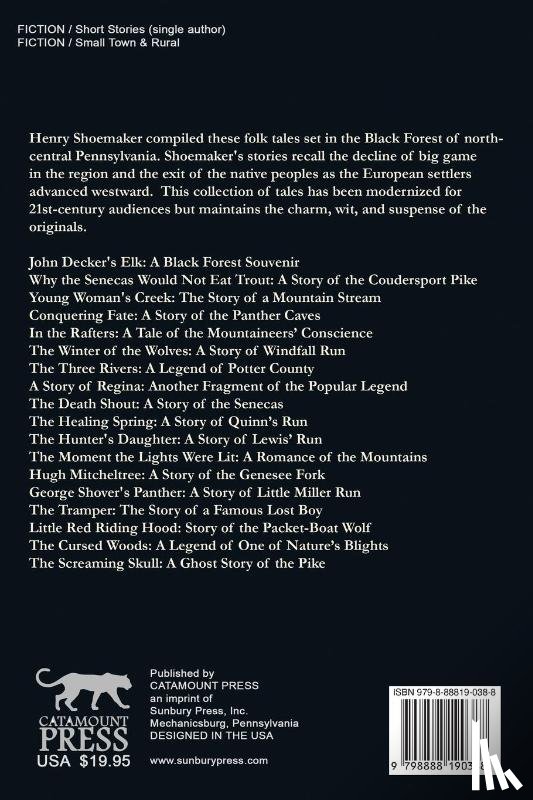 Shoemaker, Henry W - Black Forest Souvenirs