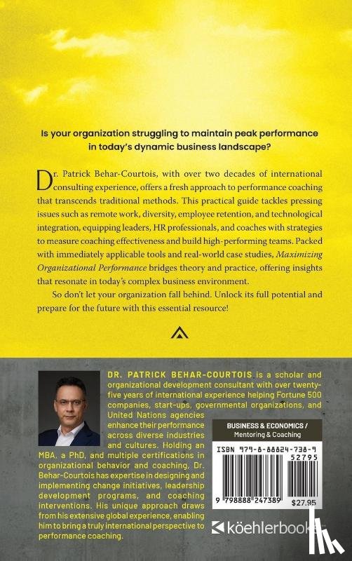 Behar-Courtois, Patrick - Maximizing Organizational Performance