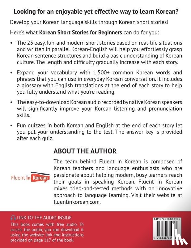 Korean, Fluent in - Korean Short Stories for Beginners
