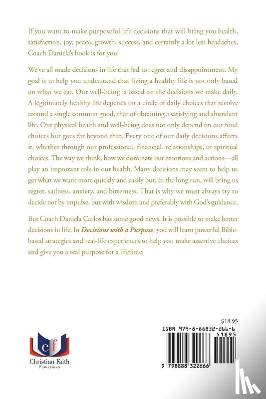 Carlos, Daniela - Decisions with a Purpose