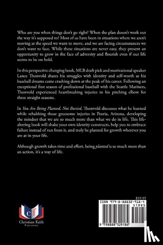 Thonvold, Lance - You Are Being Planted, Not Buried