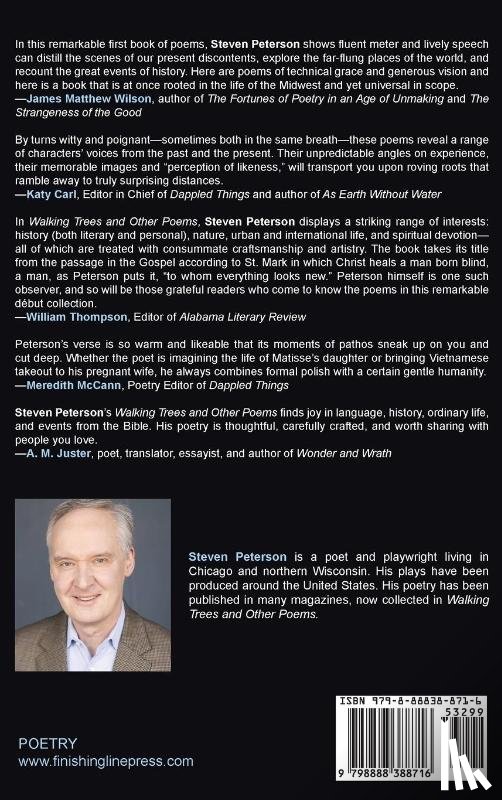 Peterson, Steven - Walking Trees and Other Poems