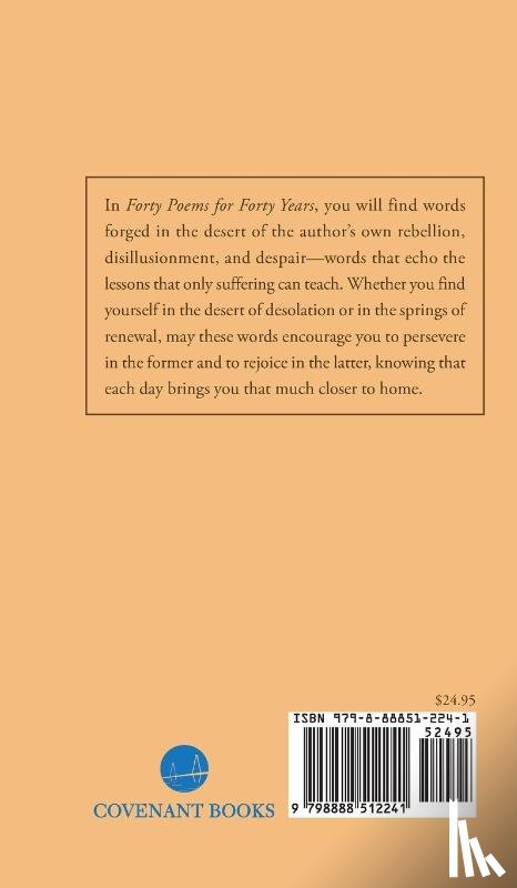 Roller, Gregory - Forty Poems for Forty Years