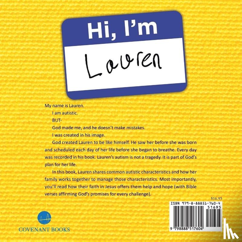 Breaux with Barb, Lauren, Breaux, Matt - Hi, I'm Lauren And I Have Autism But- I Have Jesus Too