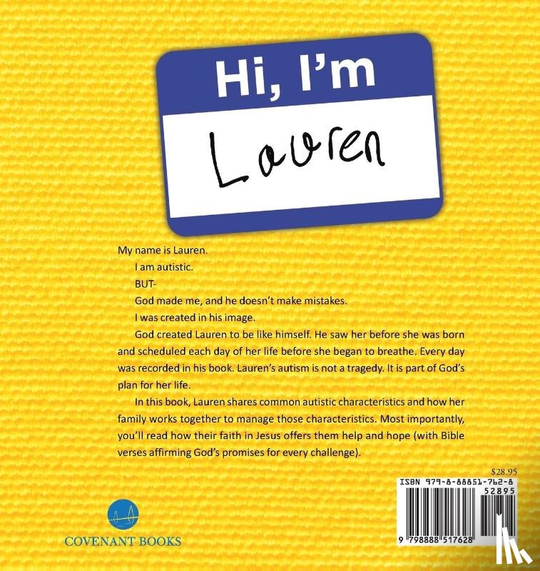 Breaux with Barb, Lauren, Breaux, Matt - Hi, I'm Lauren And I Have Autism But- I Have Jesus Too