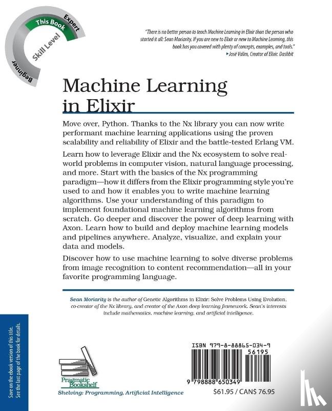 Moriarity, Sean - Machine Learning in Elixir