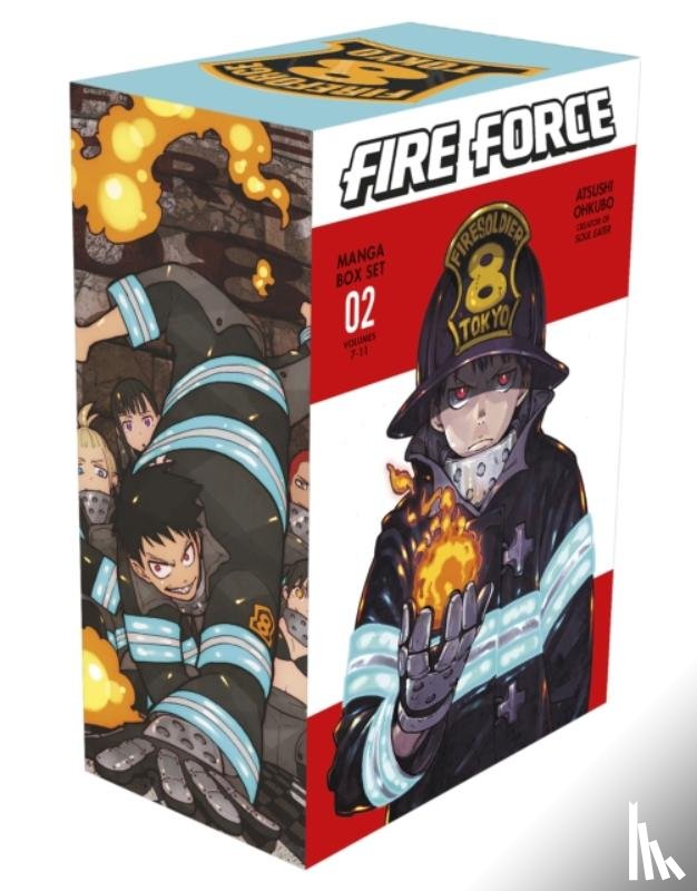 Ohkubo, Atsushi - Fire Force Manga Box Set 2 (Vol.7-11)