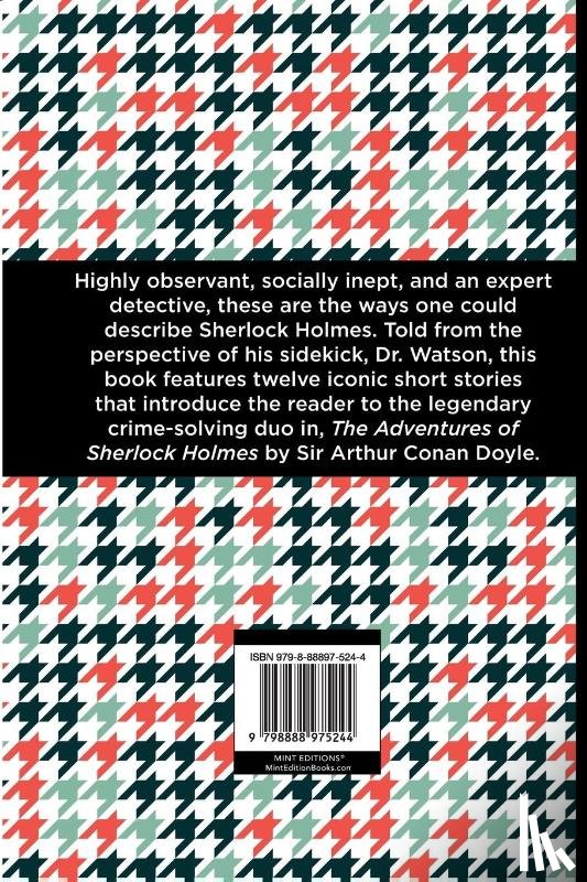 Doyle, Arthur Conan - The Adventures of Sherlock Holmes (Large Print Edition)