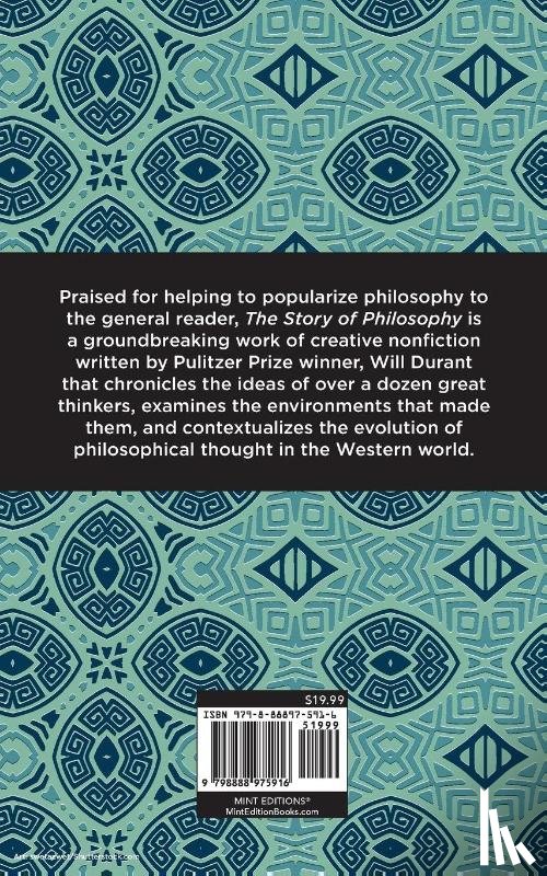 Durant, Will - The Story of Philosophy