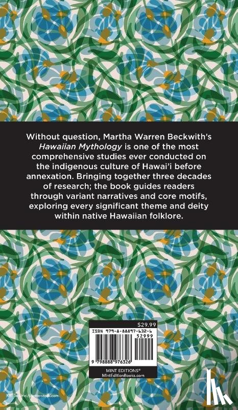 Beckwith, Martha Warren - Hawaiian Mythology