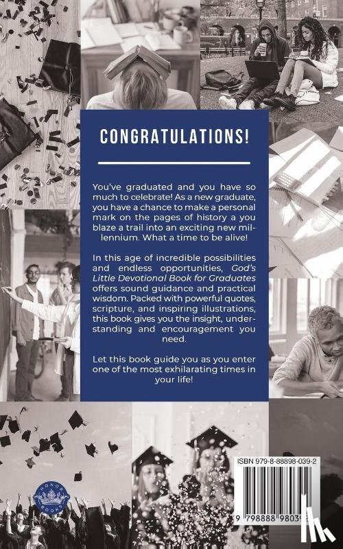 Honor Books - God's Little Devotional Book for Graduates