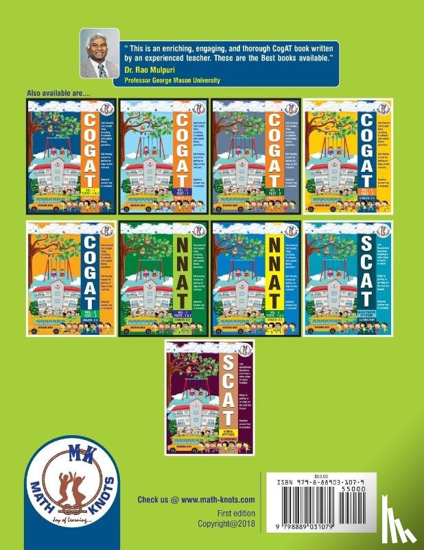 Vemuri, Gowri M - COGAT - VOL 2 -TESTS - 3 and 4