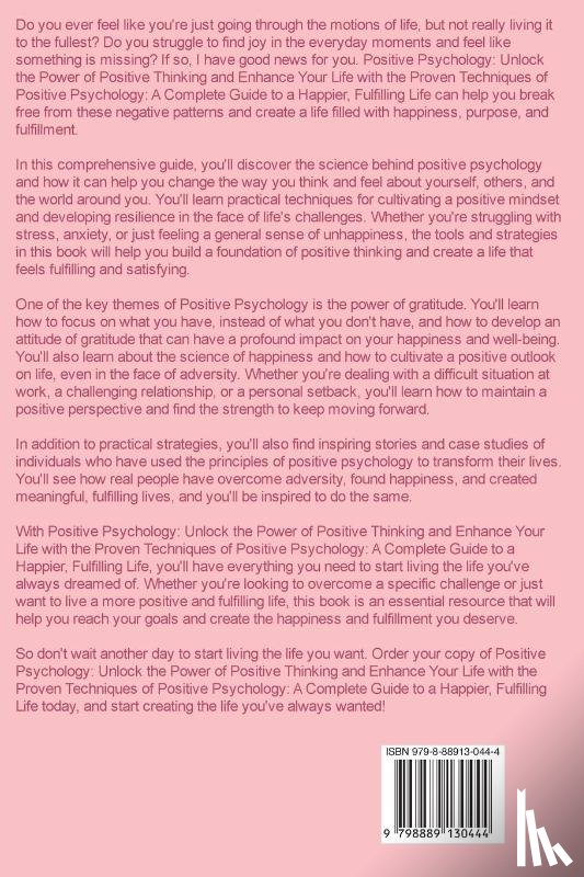 Richards, Lance P - Positive Psychology
