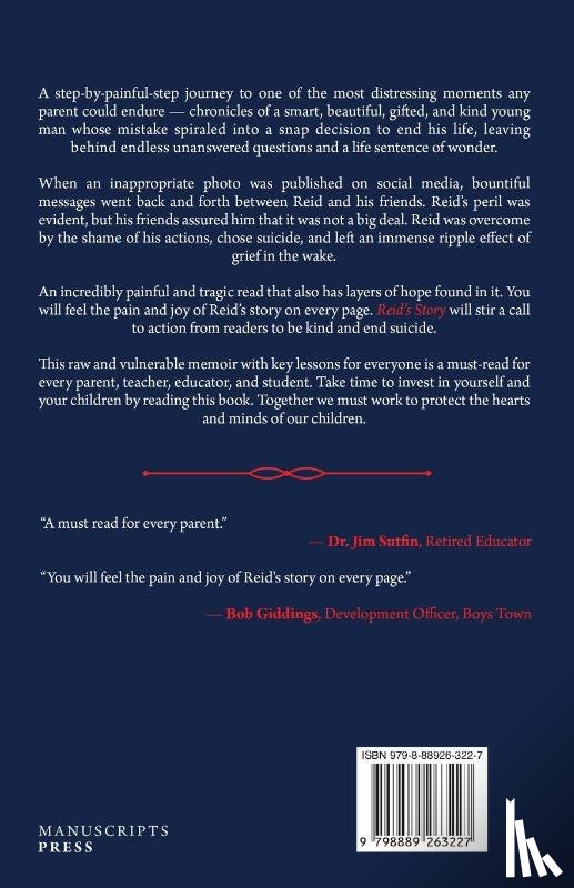 Adler, Joni L - Reid's Story