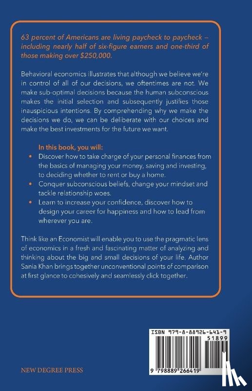 Khan, Sania - Think like An Economist