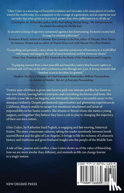 Feghali, Katherine Saad - Glass Cedars