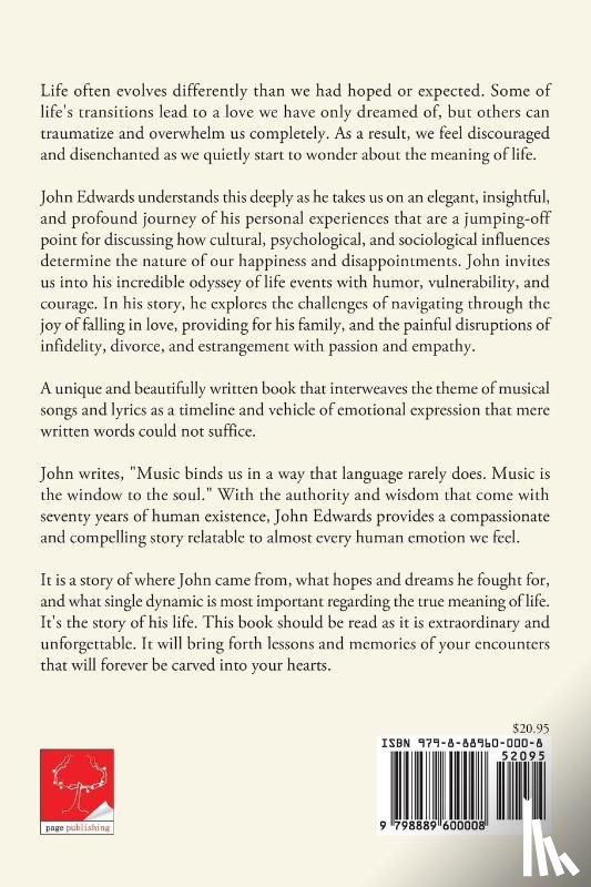 Edwards, John - What a Tale My Thoughts Will Tell