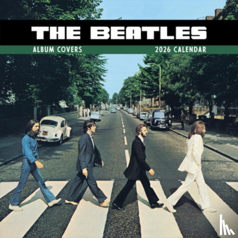 The Beatles - Cal 2026- The Beatles: Albums & Artwork Wall