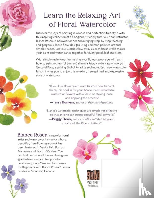 Rosen, Bianca - Easy Watercolor Flowers