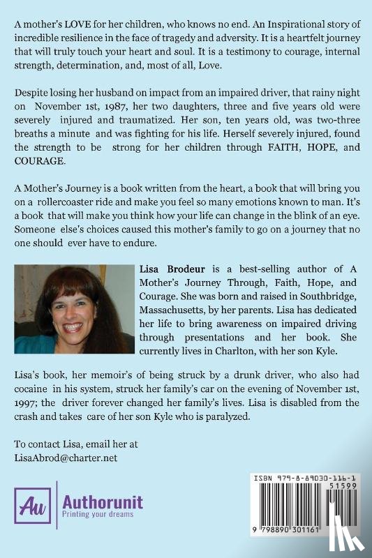 Brodeur, Lisa - A Mother's Journey