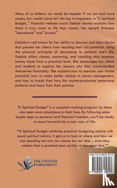 Seaton, Debbie - A Spiritual Budget
