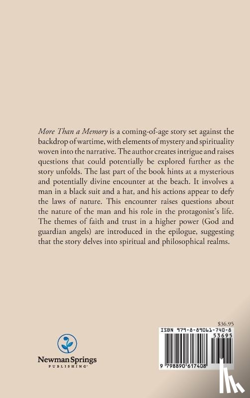 Landreth, Joan Hanson - More Than a Memory