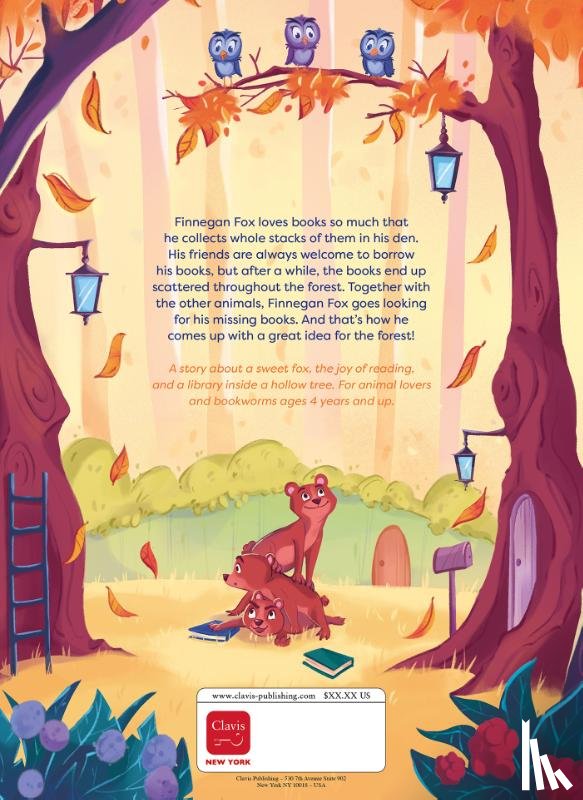 Johnson, Mallory - Finnegan Fox and the Forest Library