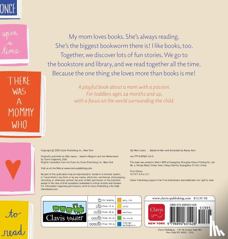 Kers, Nancy - My Mom Loves...Books!