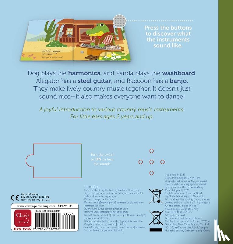 Bijsterbosch, Anita - Merry Music makers play country music