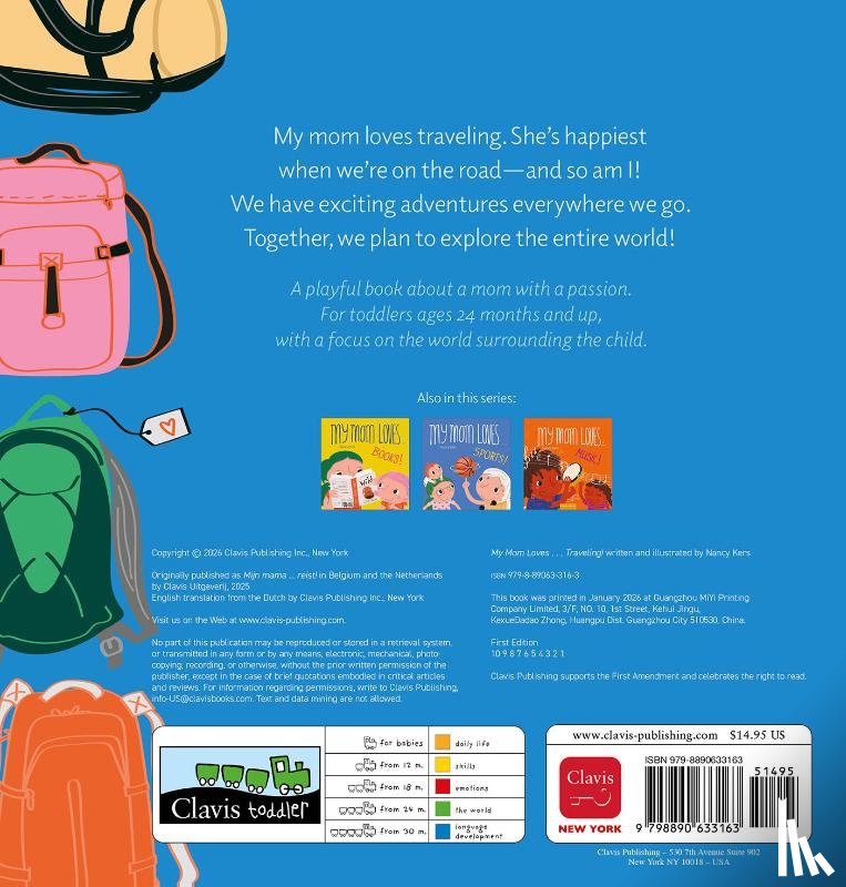 Kers, Nancy - My Mom Loves ... Traveling!