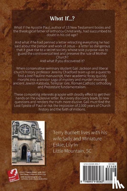 Burnett, Terry - The Lost Epistle