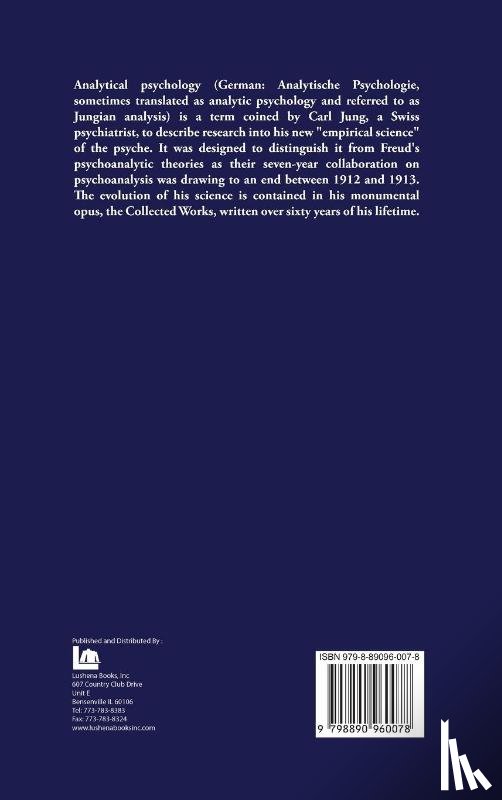 Carl Gustav Jung - Analytical Psychology