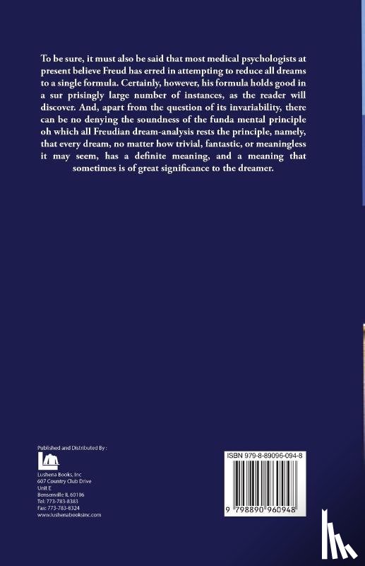 Isador H. Coriat - The Meaning of Dreams